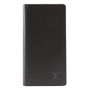 Louis Vuitton Porto Cartes Credit wallet black Epi leather Noir